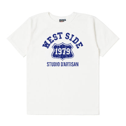 吊り編みプリントTシャツ【8114A】