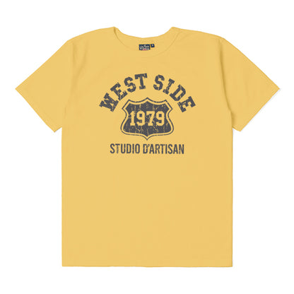 吊り編みプリントTシャツ【8114A】