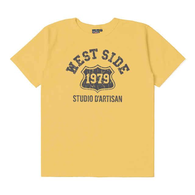 吊り編みプリントTシャツ【8114A】