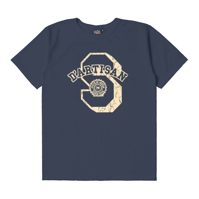 吊り編みプリントTシャツ【8114B】