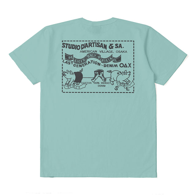 USAコットン定番プリントTシャツ【8119】