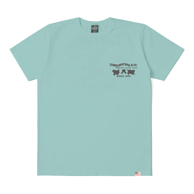 USAコットン定番プリントTシャツ【8119】