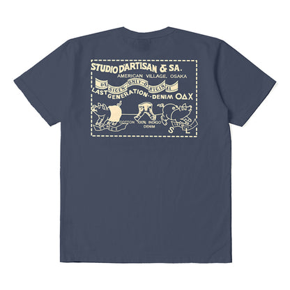 USAコットン定番プリントTシャツ【8119】