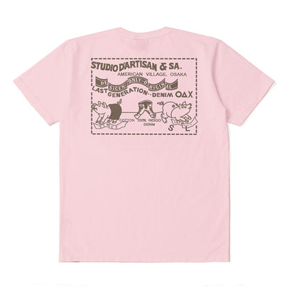 USAコットン定番プリントTシャツ【8119】