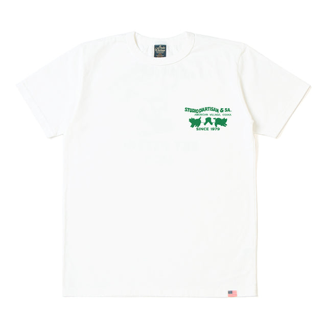 USAコットン定番プリントTシャツ【8119】