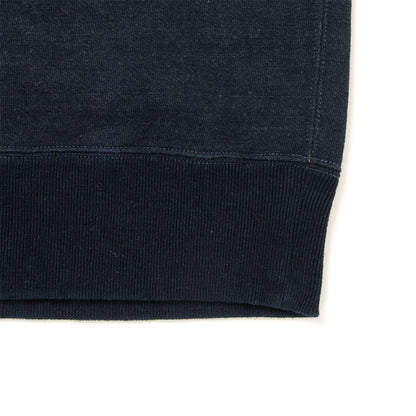 藍渋染めスウェット【8121】