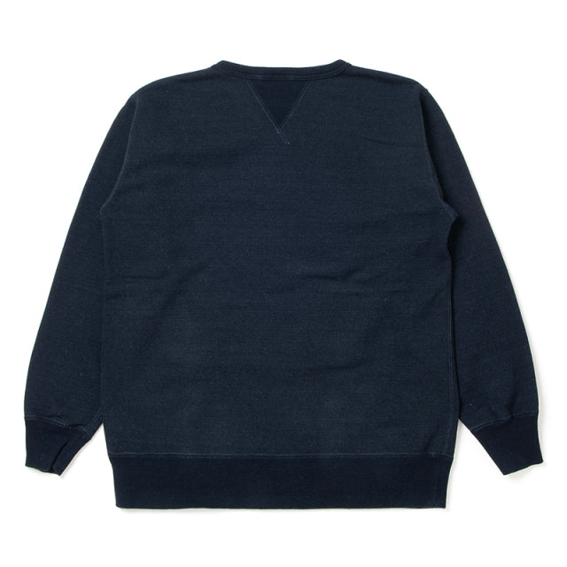 藍渋染めスウェット【8121】