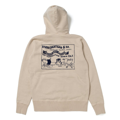 プリントZIPパーカー【8126】