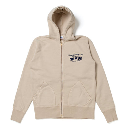 プリントZIPパーカー【8126】