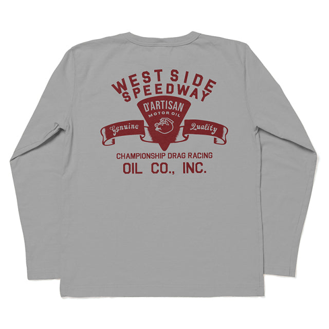 プリント長袖Ｔシャツ【8129B】