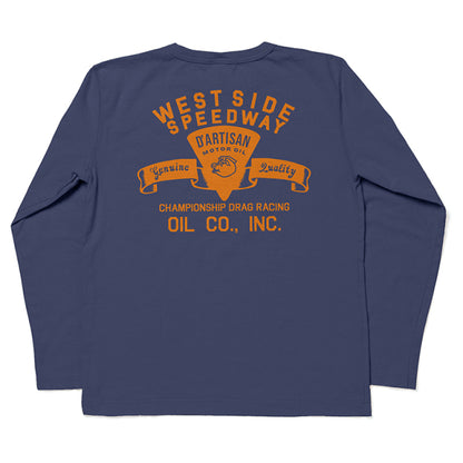 プリント長袖Ｔシャツ【8129B】