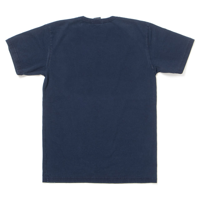 USAコットンインディゴTシャツ(プリント無し)【8136B】
