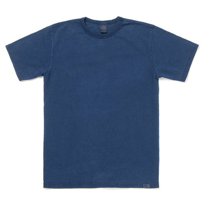 USAコットンインディゴTシャツ(プリント無し)【8136B】