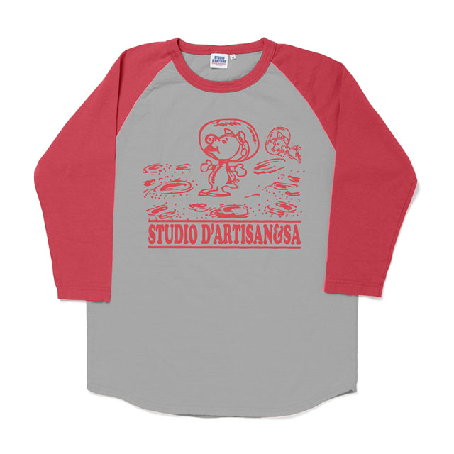 ラグラン7分袖Ｔシャツ【8138B】