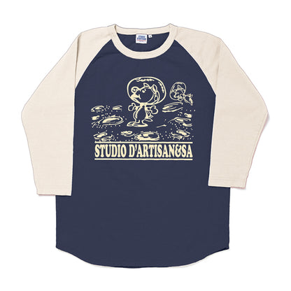 ラグラン7分袖Ｔシャツ【8138B】