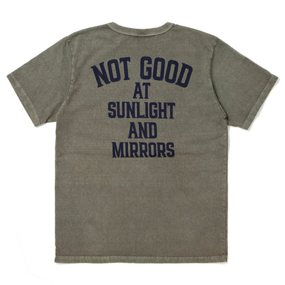 ピグメント加工プリントTシャツ【8139A】