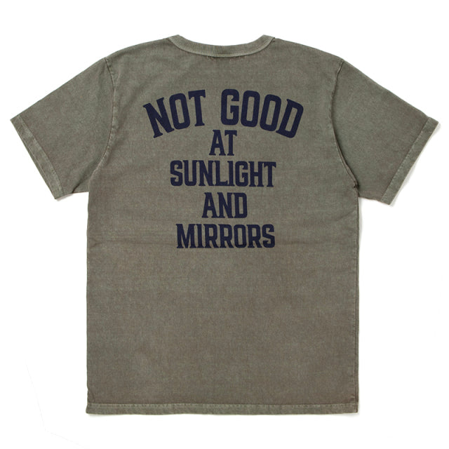 ピグメント加工プリントTシャツ【8139A】