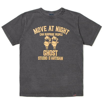 ピグメント加工プリントTシャツ【8139A】