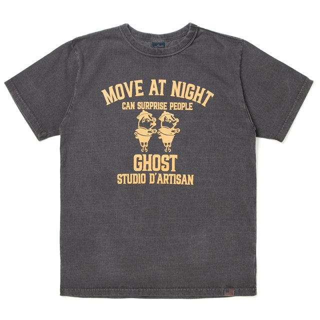 ピグメント加工プリントTシャツ【8139A】