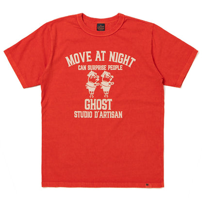 ピグメント加工プリントTシャツ【8139A】