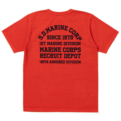 ピグメント加工プリントTシャツ【8139B】