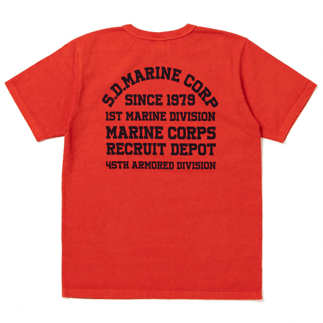 ピグメント加工プリントTシャツ【8139B】