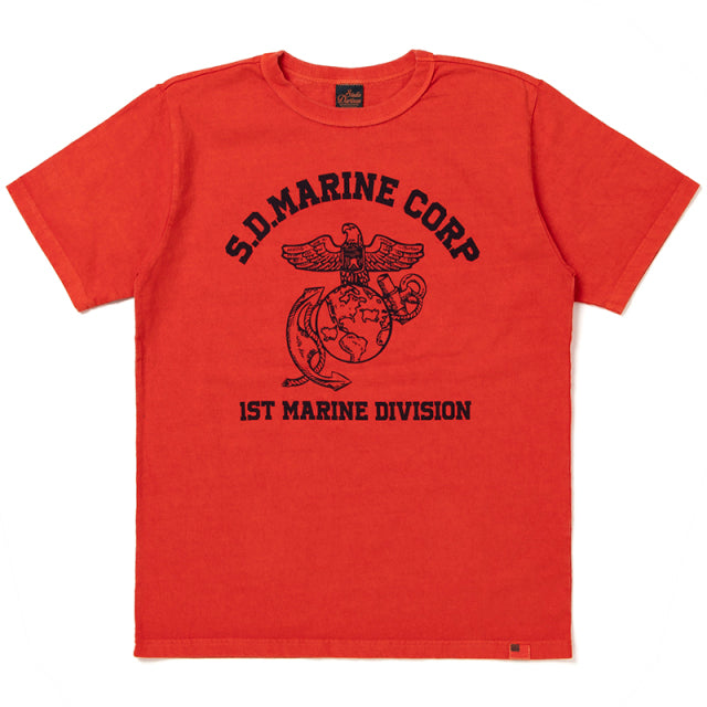 ピグメント加工プリントTシャツ【8139B】