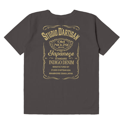 吊り編みプリントTシャツ【8140A】