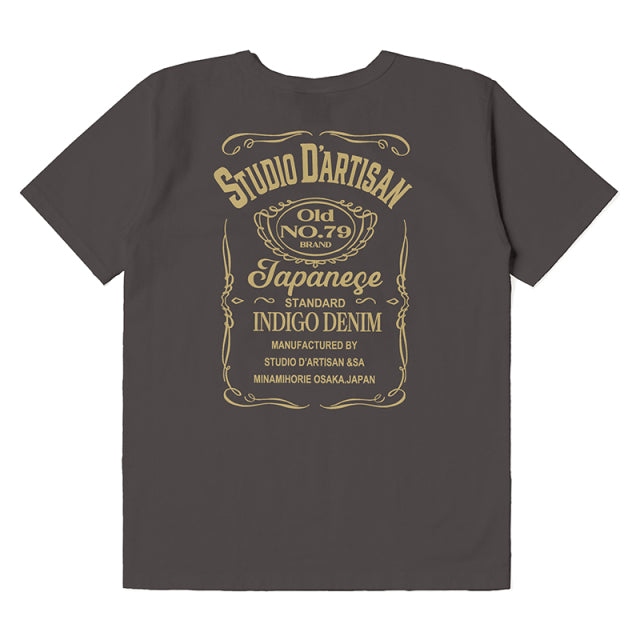 吊り編みプリントTシャツ【8140A】