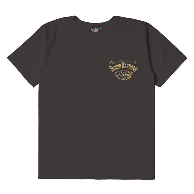 吊り編みプリントTシャツ【8140A】