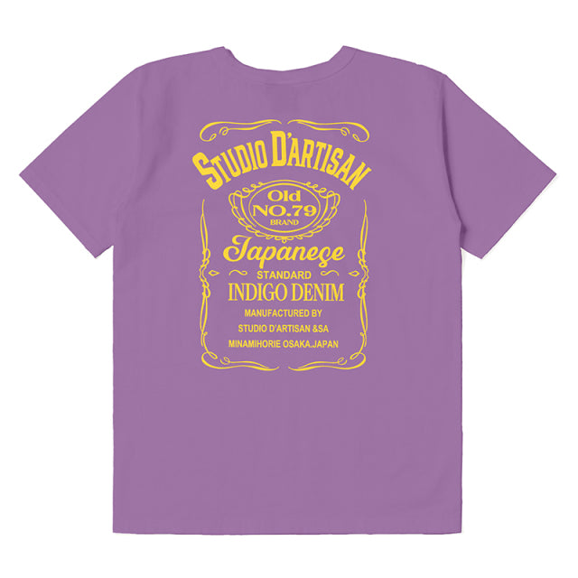 吊り編みプリントTシャツ【8140A】