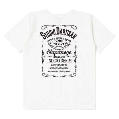 吊り編みプリントTシャツ【8140A】