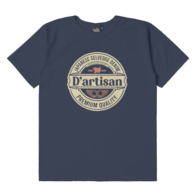 吊り編みプリントTシャツ【8140B】