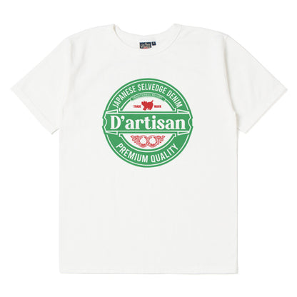 吊り編みプリントTシャツ【8140B】