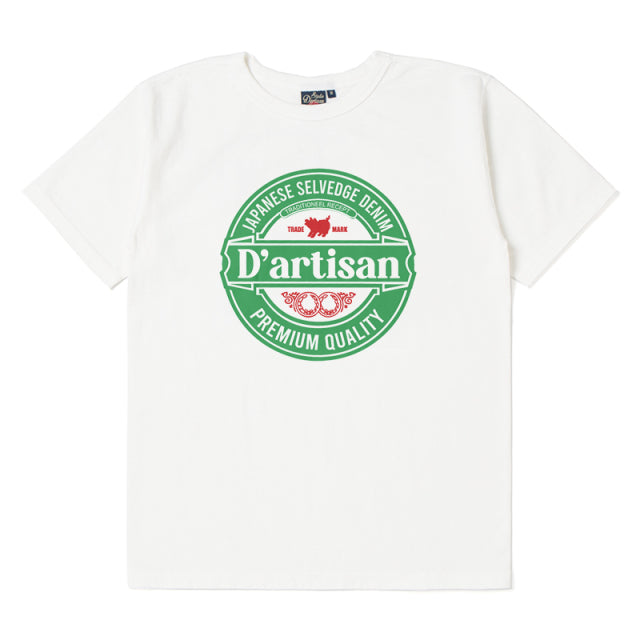 吊り編みプリントTシャツ【8140B】