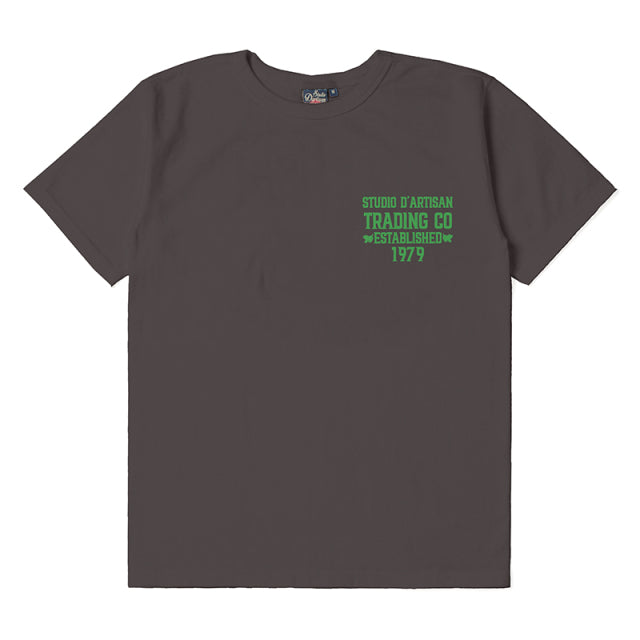 吊り編みプリントTシャツ【8141A】