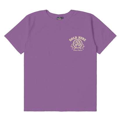 吊り編みプリントTシャツ【8141B】