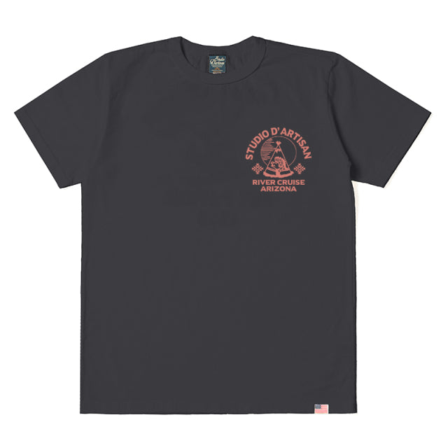 USAコットンプリントTシャツ【8142B】