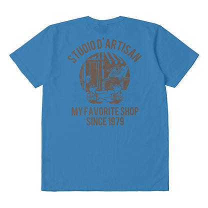 USAコットンプリントTシャツ【8143A】