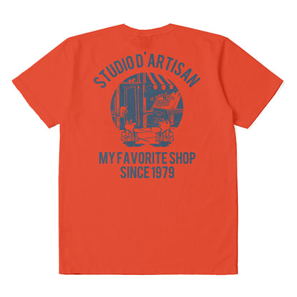 USAコットンプリントTシャツ【8143A】