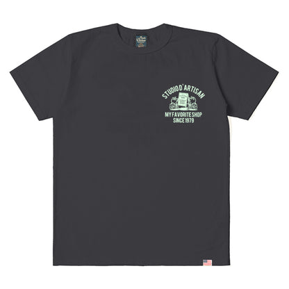 USAコットンプリントTシャツ【8143A】