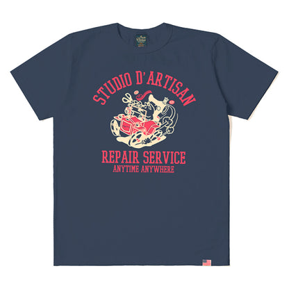 USAコットンプリントTシャツ【8143B】