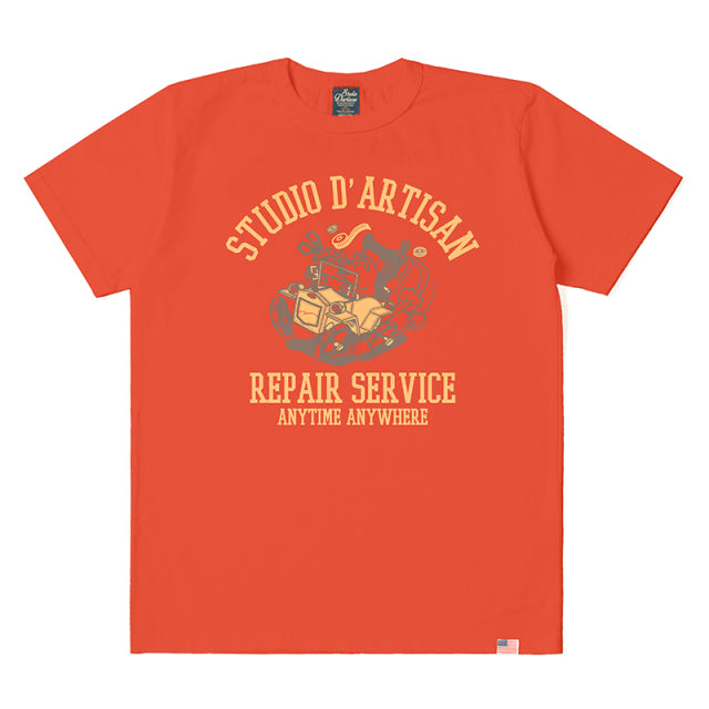 USAコットンプリントTシャツ【8143B】