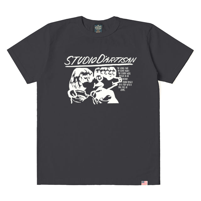 USAコットンプリントTシャツ【8144A】