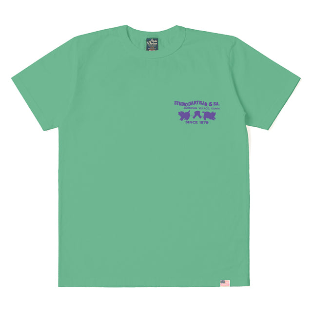 USAコットン定番プリントTシャツ【8145】