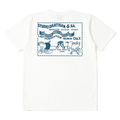 USAコットン定番プリントTシャツ【8145】