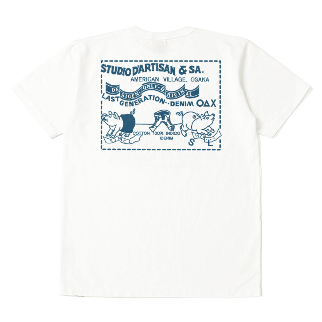 USAコットン定番プリントTシャツ【8145】