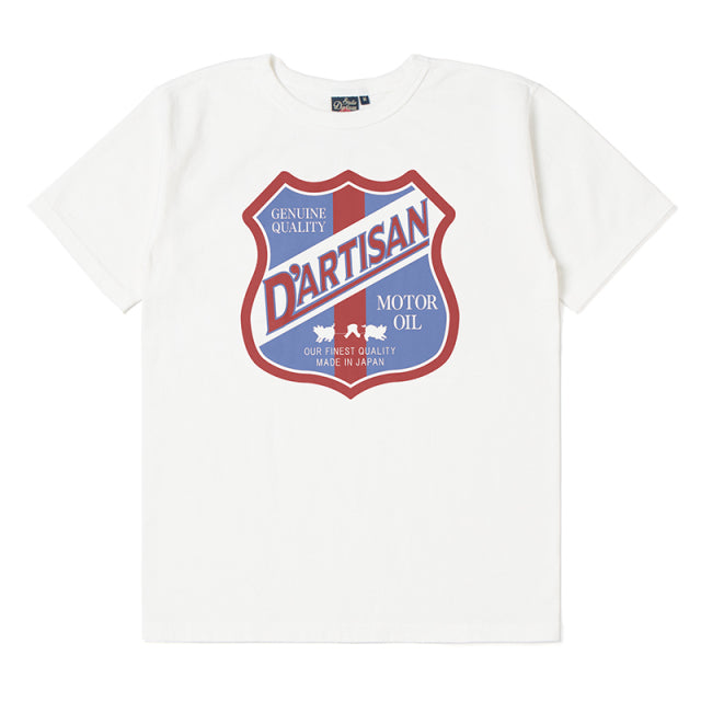 吊り編みプリントTシャツ【8146B】