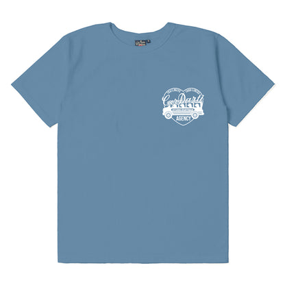 吊り編みプリントTシャツ【8147A】