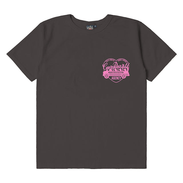 吊り編みプリントTシャツ【8147A】